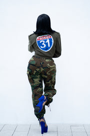 Limited Edition Army Green Proverbs 31 Jacket